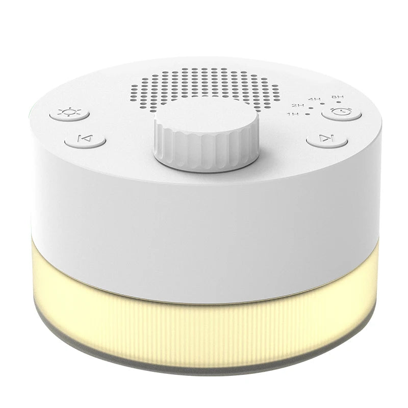 2025 White Noise Machine 24 Sleep Soothing Sounds Portable Baby Sleep Machine Night Lights Memory Function For Baby Kids Adults