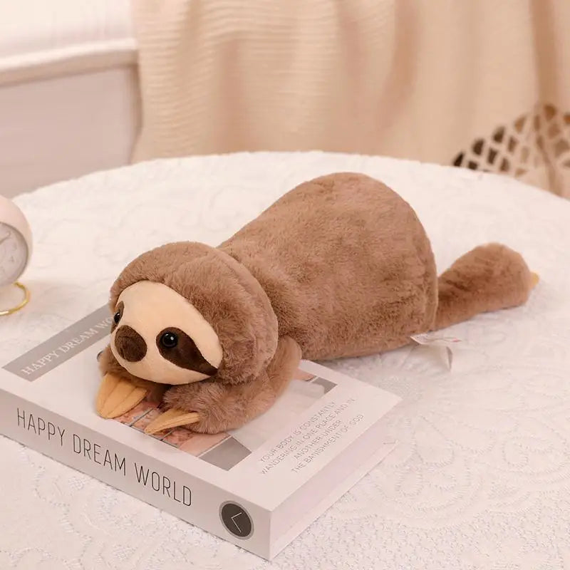 Forest Animal Plush Pillow Decorative Toy For Home Decor Long Arm Raccoon Crocodile Fox Xlmodel