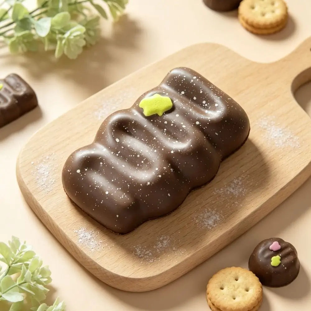Squishy Chocolate Slow Rising Stress Relief Toy Simulated Fake Food Kawaii Cute Gift For Adult Decompression Squeeze Toy