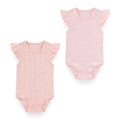 Summer Cartoon Pattern Baby Girl Romper 0-12 Months 2-Piece Set Sleeveless Triangle Bodysuit Cute Infant Clothing