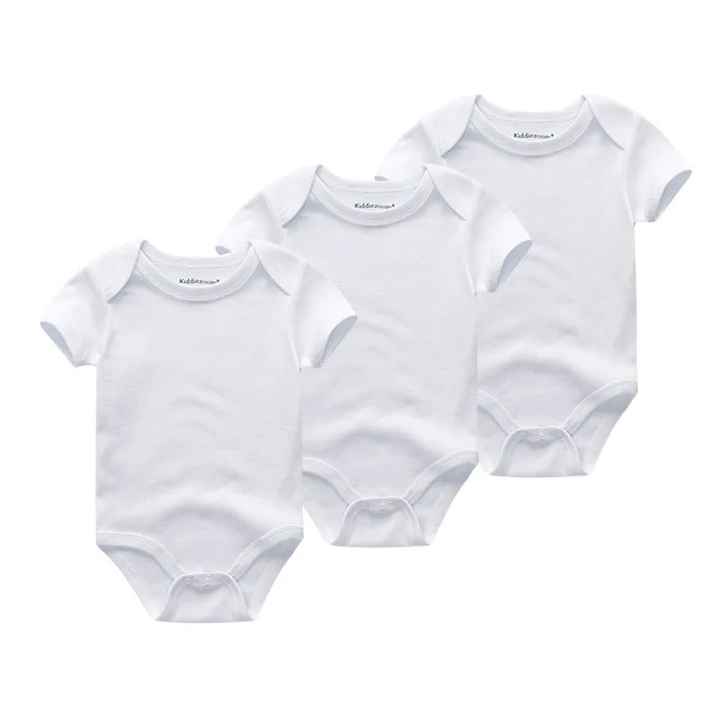 Kiddiezoom Four Seasons Unisex Baby Bodysuits 100 Percent Cotton Newborn Onesies