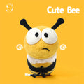 Cartoon Honey Bee Plush Toys Soft Cute Spring Stuffed Animals for Kids Funny Birthday Gift for Girls And Boys