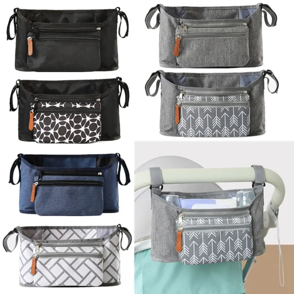 Mummy Bag Baby Stroller Accessories For Newborn Stroller Storage Bag Bottle Holder Baby Pram Organizer Stroller Cup Holder