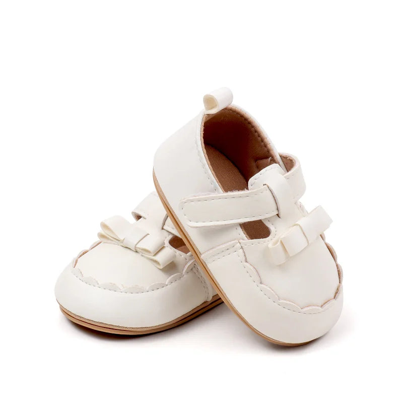 Hot Sale Spring and Autumn Baby Girl Princess Fashion Design Anti Slip Shoes Hign Quality Breathable Toddler Shoes First Walkers