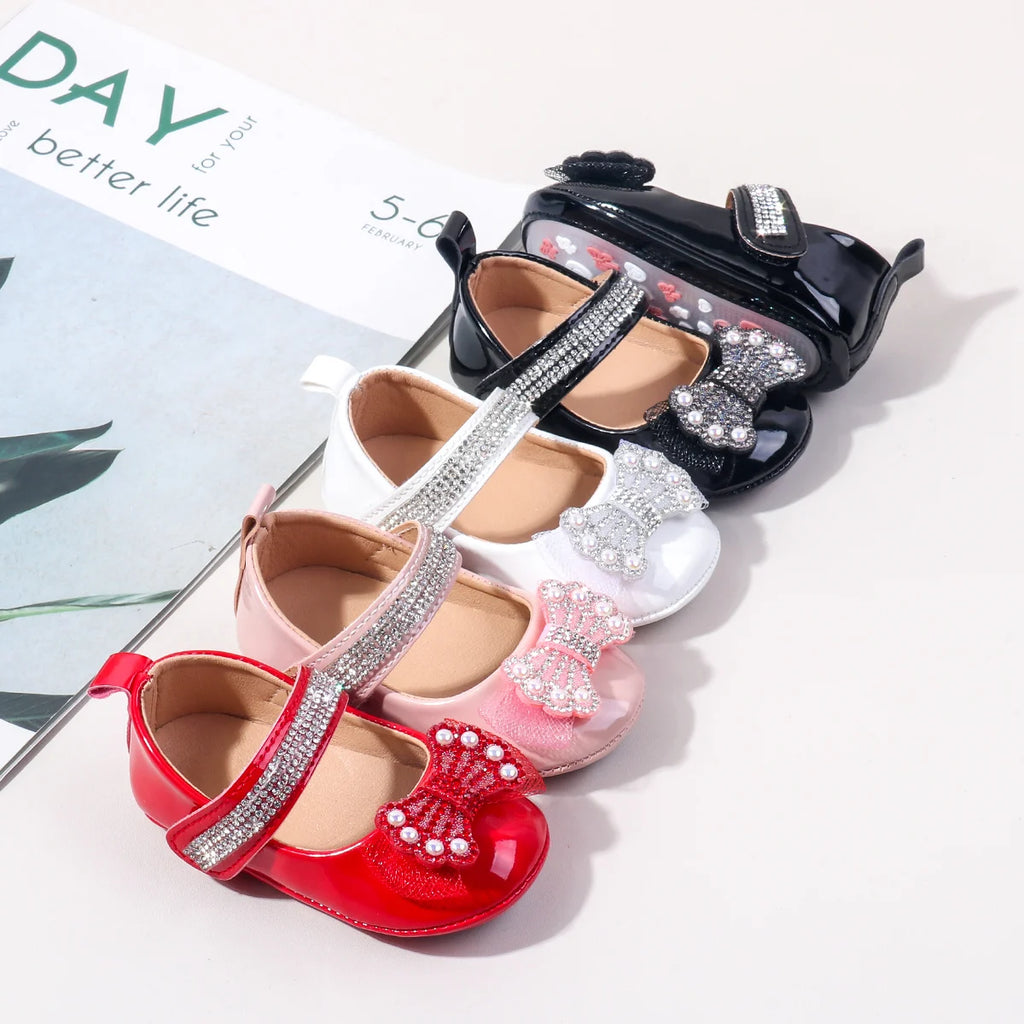 Spring/Summer New Cute Children's Shoes - 0-1 Years Old Princess Shoes, Anti-Slip Shoes, New Baby Learning Walkers