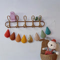 Nordic Felt Raindrop Hanging Ornaments - 2m Water Drop Garland