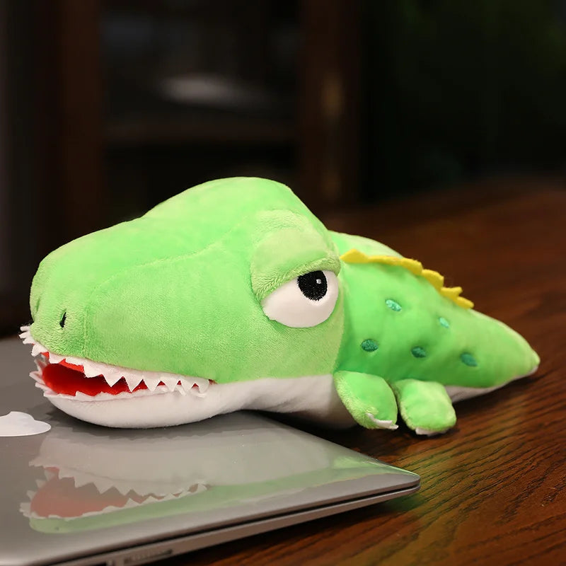 Hot Crocodile Shark Killer Whale Plush Hand Puppets Lifelike Tropical Fish Penguin Octopus Hand Puppets For Kids Adults Muppets