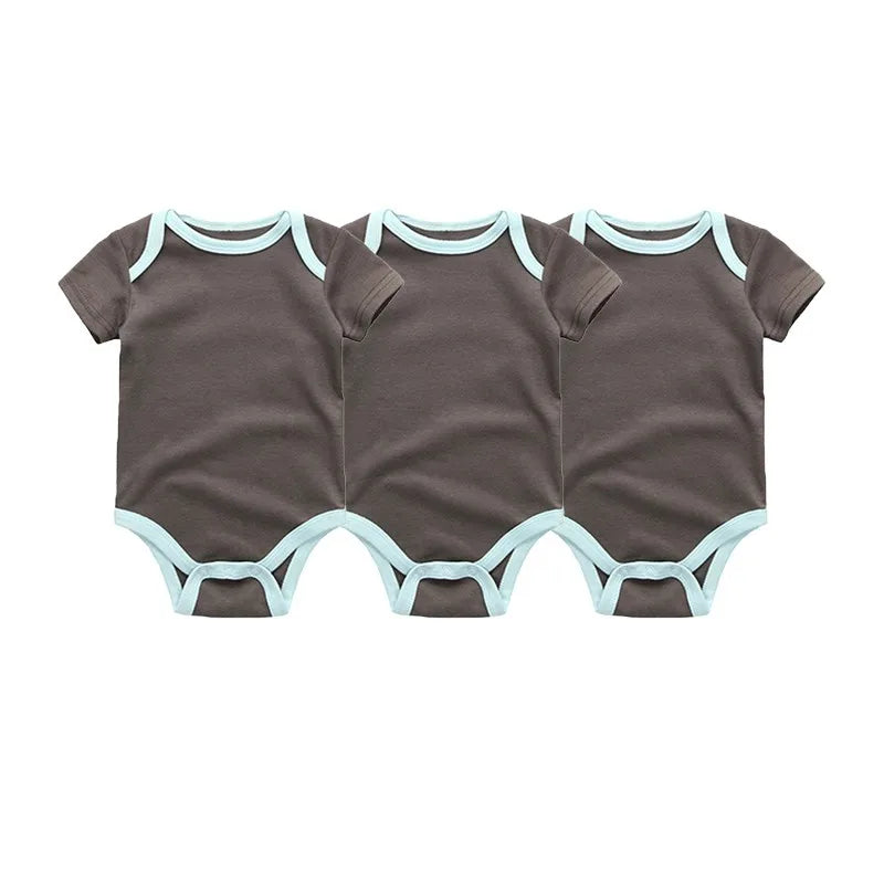 Kiddiezoom Four Seasons Unisex Baby Bodysuits 100 Percent Cotton Newborn Onesies