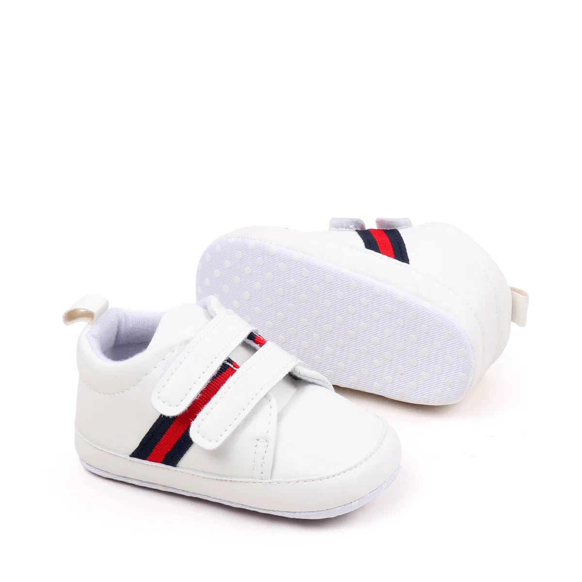 2025 Spring and Autumn Baby Boys Girls First Walking Indoor Outdoor Toddler Shoes Casual Sports Design PU Leather For 0-18M