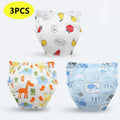 Newborn Training Pants Baby Cotton Shorts Print Washable Underwear babies Boy Girl Cloth Diapers Reusable Nappies Infant Pantie