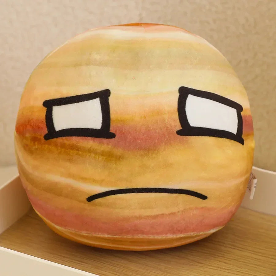 Nice Wholesale Hot Planet Pillow Plush Toy 10 Styles Earth Moon Sun Mars Doll Children's Cognitive Stuffed Ornaments Polandball