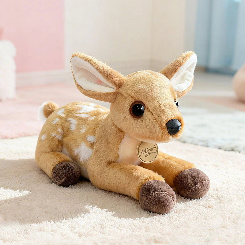 25cm Kawaii Giraffe Plush Toy Stuffed Soft Giraffe Doll for Kids Lovely Deer Room Decor Birthday Gift