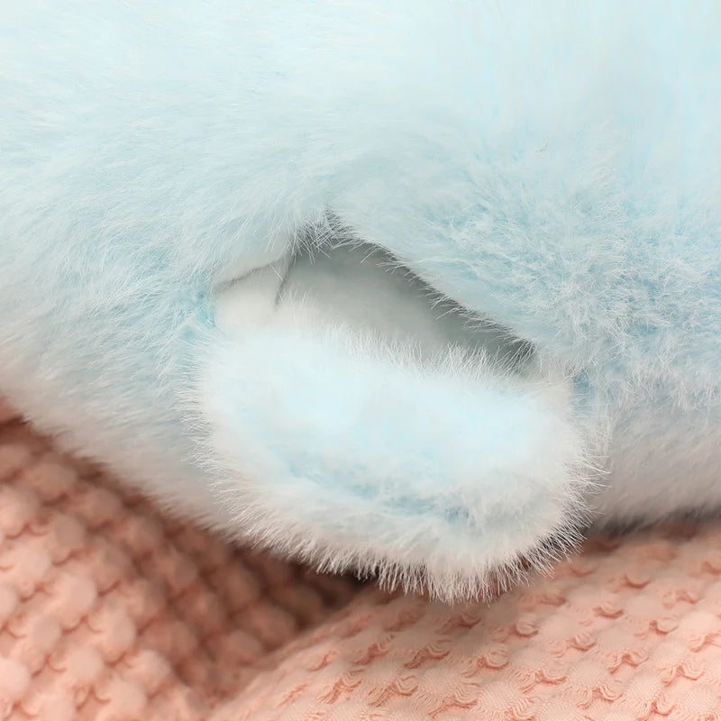 Chubby Cartoon Seal Plush Toys Cozy Soft Animal Hand Warmer Throw Pillow Office Nap Pillow Lovely Room Decor Xmas child Gift
