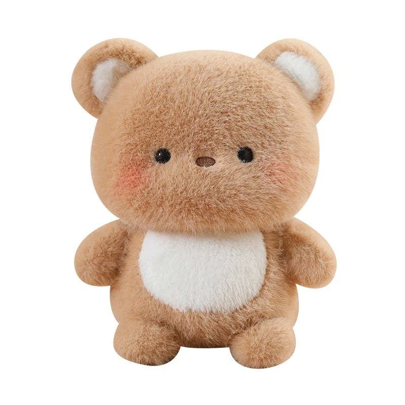 Kawaii Soft Plush Doll Pillow Animal Series - Elephant Pig Dog Sheep Penguin Raccoon Cat - Cute Toy Gift for Boys & Girls