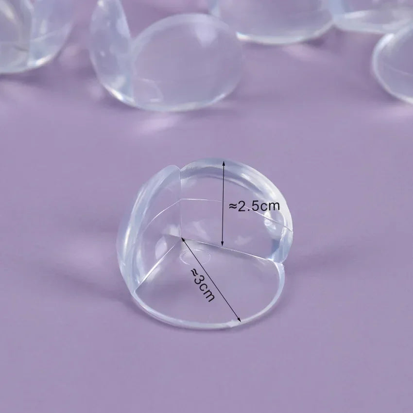 Childproofing Table Corner Guards - 16 PCS Transparent Spherical Edge Protectors children child safety