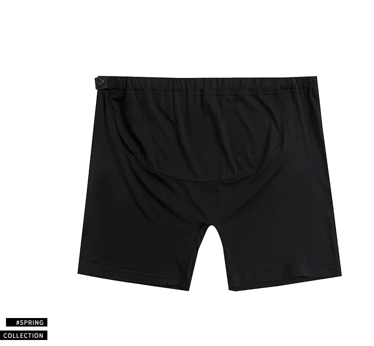 2026 Summer Maternity Safety Pants Adjustable Waist Pregnant Woman Safety Knickers Modal Shorts Skinny Pregnancy Short Leggings