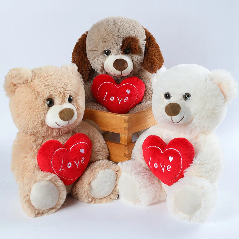 Hot Cute Colorful Bow Tie Bear Doll Plush Toy Hug Bear Doll Children Birthday Gift Pillow Teddy Bear Home Living Room Bedroom