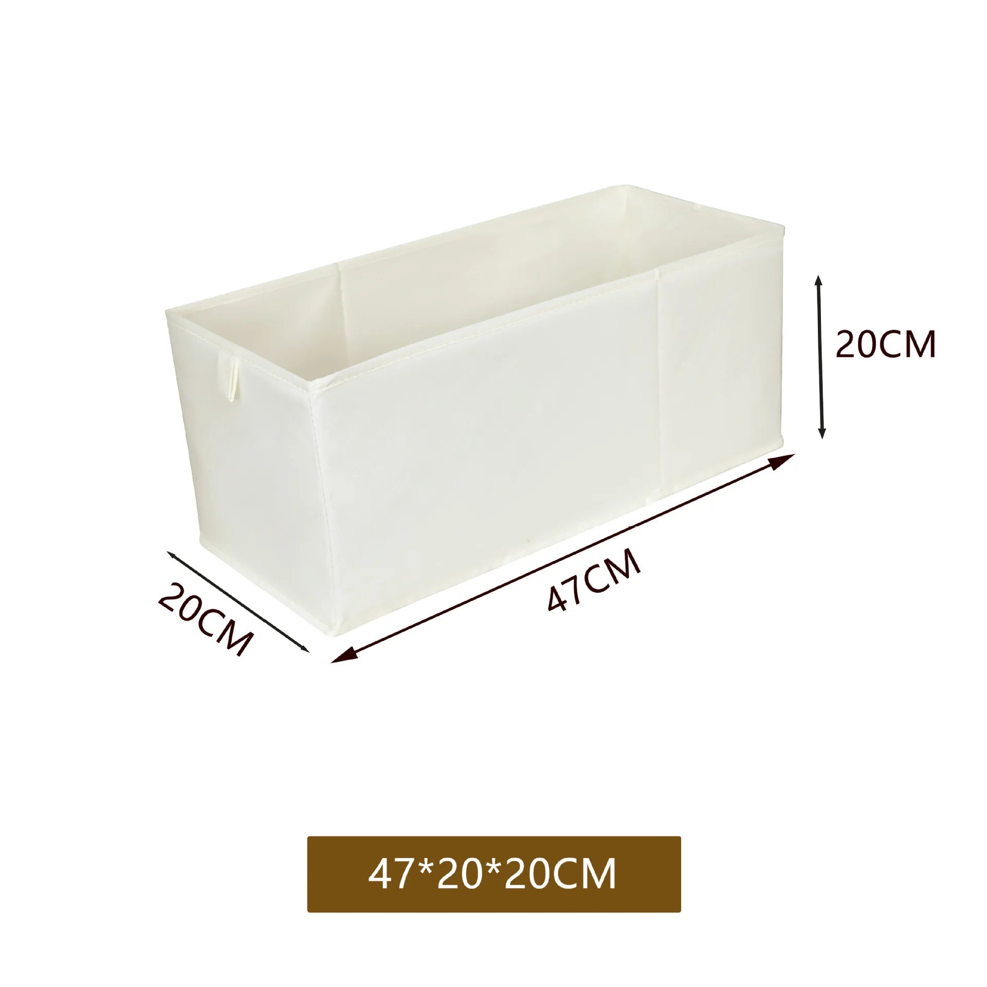 Foldable Pants Storage Box For Wardrobe Organization And Drawers Fabric Box For Cabinets