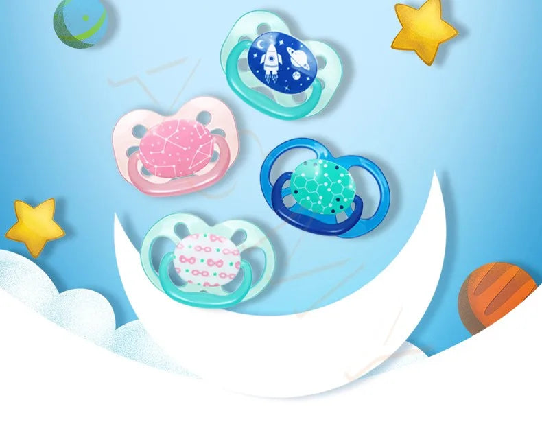Dr. Brown's pacifier / silicone material / soft newborn baby to 0-6-12-18 months baby use