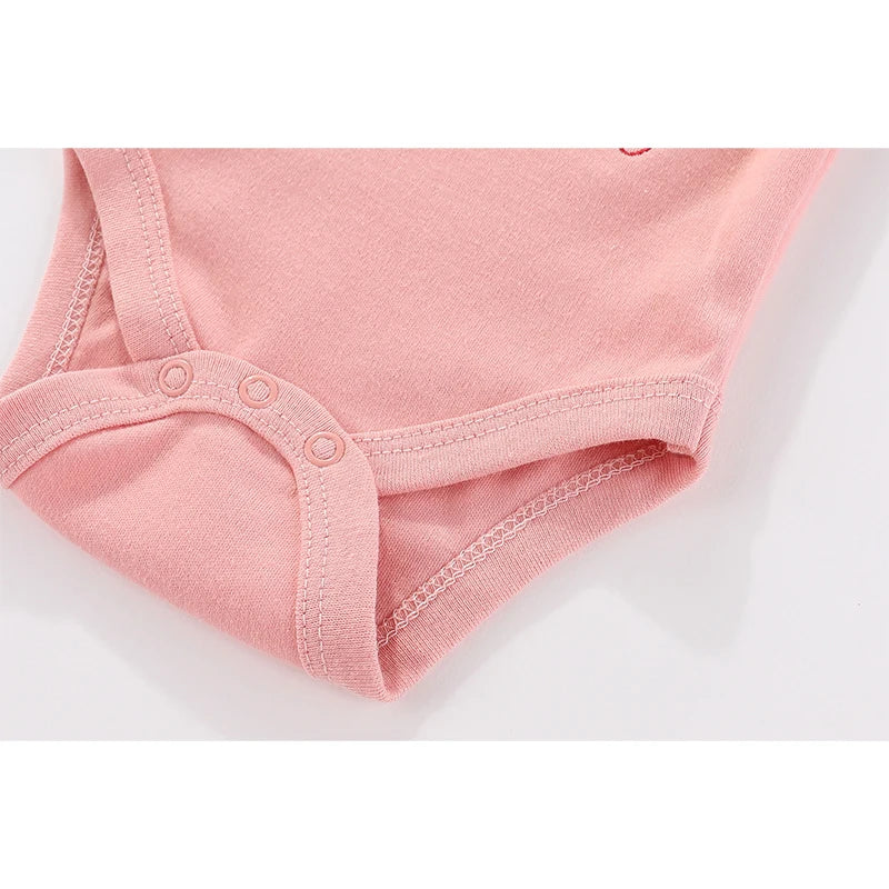 Fashion Christmas Cute Newborn Long Sleeve Bodysuits+Pants+Headband Baby Clothing Set Infant Gift