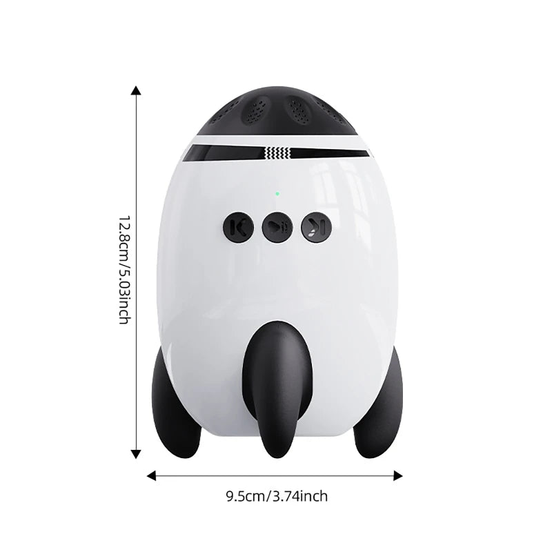 Baby Stroller Rocker Sound Machine Portable White Noise Sleep Aid Vibrating For Baby Soothing Natural Sounds Bluetooth Speaker