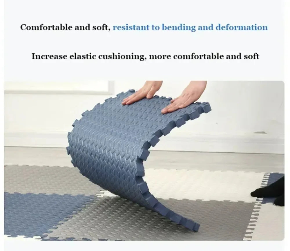 8Pcs/16Pcs 30x30x1cm Baby Puzzle Floor Mat Anti-slip Kids Carpet Bebe Mattress EVA Foam Water Proof Baby Play Mat for Children