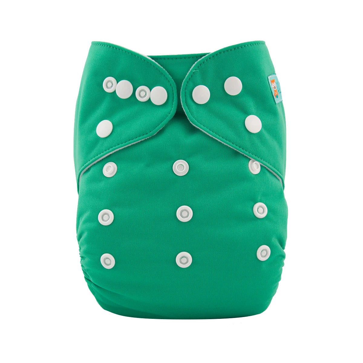 ALVABABY Pocket Diaper Shell One Size Reusable Cloth Diaper Nappy For Babies Solid Color