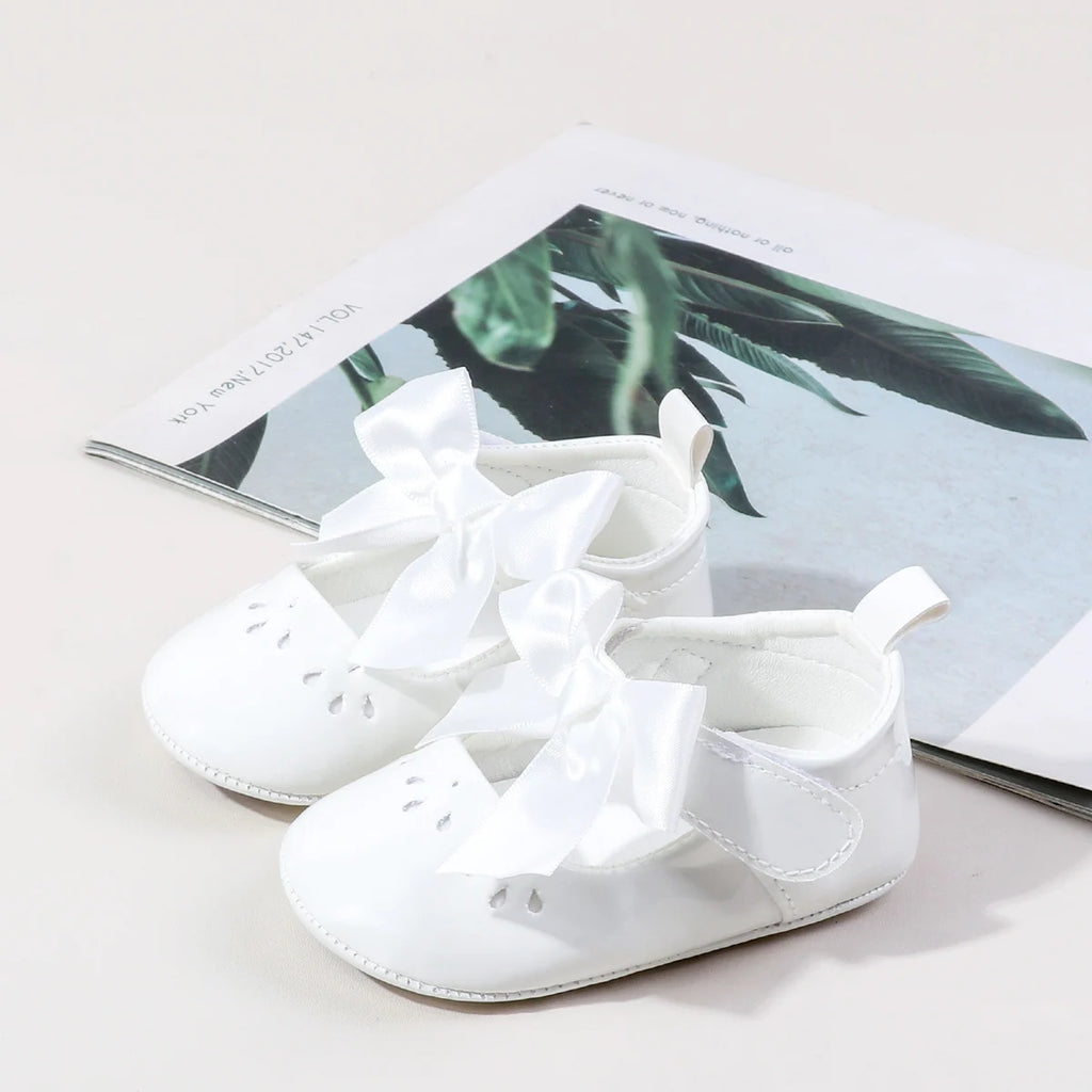 Casual Cute Solid Color Home Shoes For Baby Girls Lightweight Non-slip Walking Shoes For Indoor Spring And Summer Anti slip