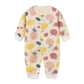 1-Piece Cartoon Cute Baby Boy Girl Rompers Snap-fastener Newborn Unisex Jumpsuits 6-24 Months Infant Clothing