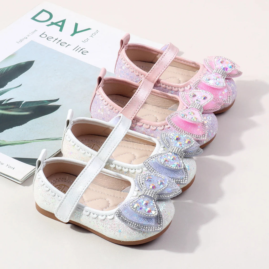 2025 New Design Spring And Autumn Baby Girls First Walking Indoor Outdoor Toddler Shoes For 0-3Y Baby Girl Princess Shoes MY5163