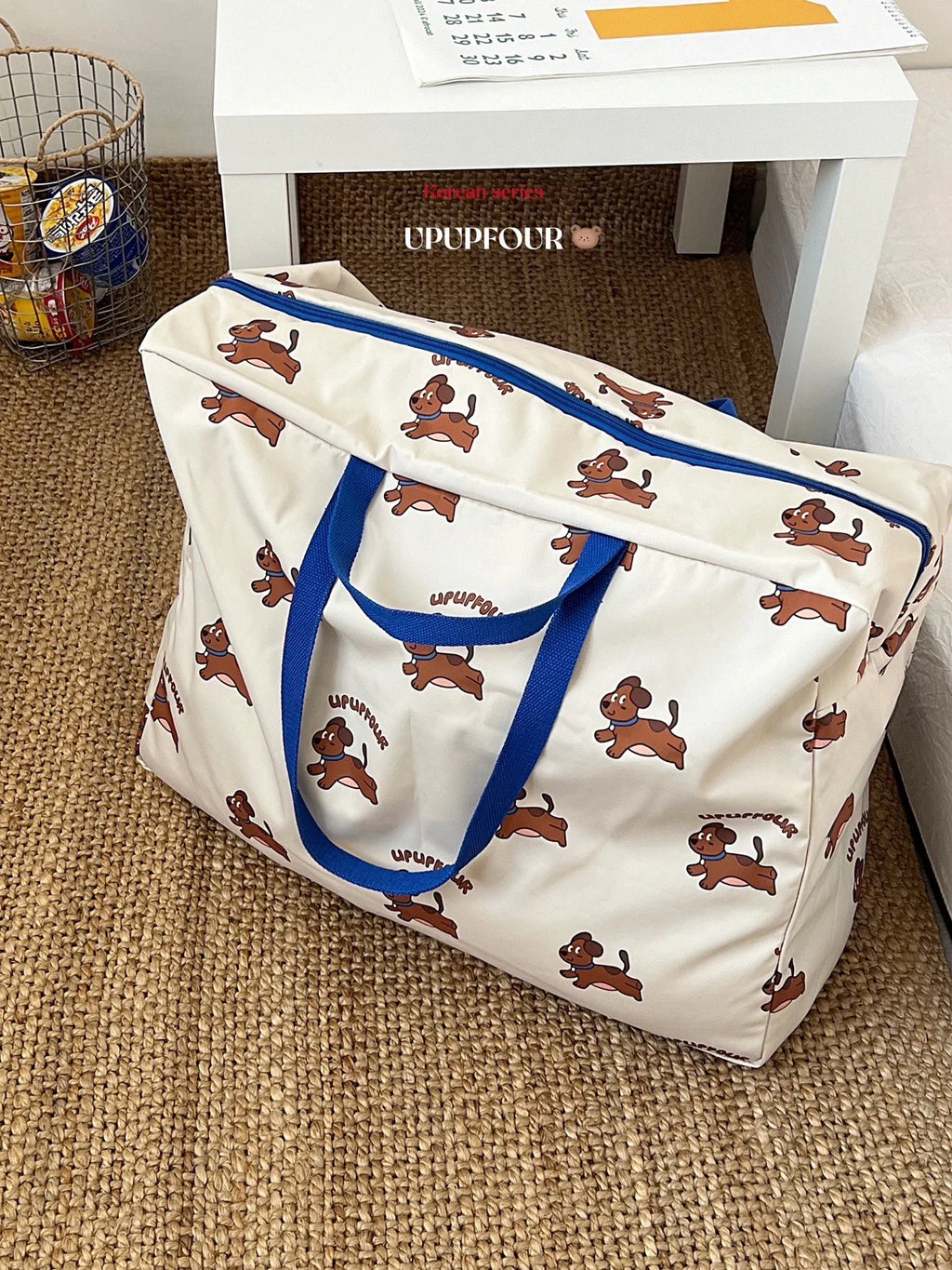 Large Capacity Quilt Storage Bag Baby Items Waterproof Mommy Travel Bag Family Clothing Diapers Organizer Cute Kids Storage Bag