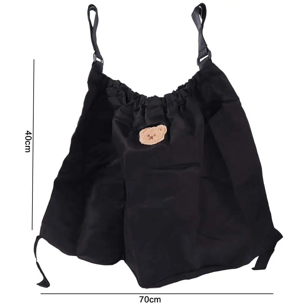 Nylon Baby Stroller Storage Bag Multifunctional Mummy Bag Mummy Bag Stroller Cup Holder Baby Pram Organizer