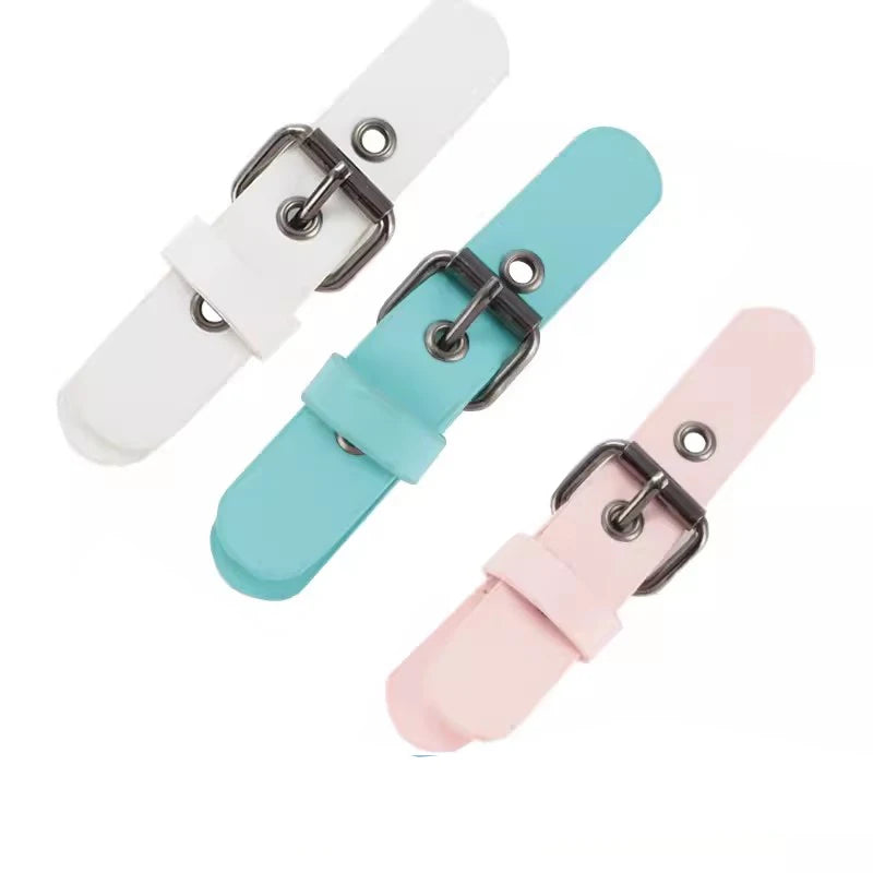 Montessori Busy Board Accessories Leather Buckle Switch Light Plug Wooden Toy Educational Toy Model MBA01