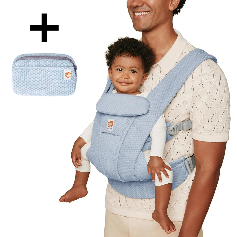 Ergobaby All-Round Carrier Breathable Mesh With Enhanced Lumbar Support 7-45 Lbs