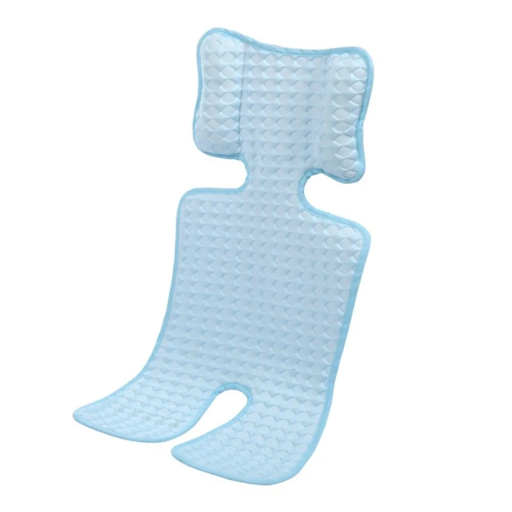 Summer Baby Stroller Cooling Seat Mat Breathable Cushion 35x70cm For Baby Pushchair