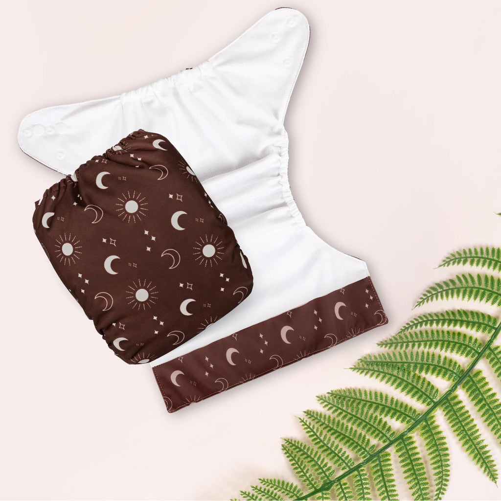 1pc ALVABABY AWJ Inner Summer Cloth Diaper for Baby Eco-friendly Cloth Nappy with Tummy Panel Reusable Baby Diaper Shell