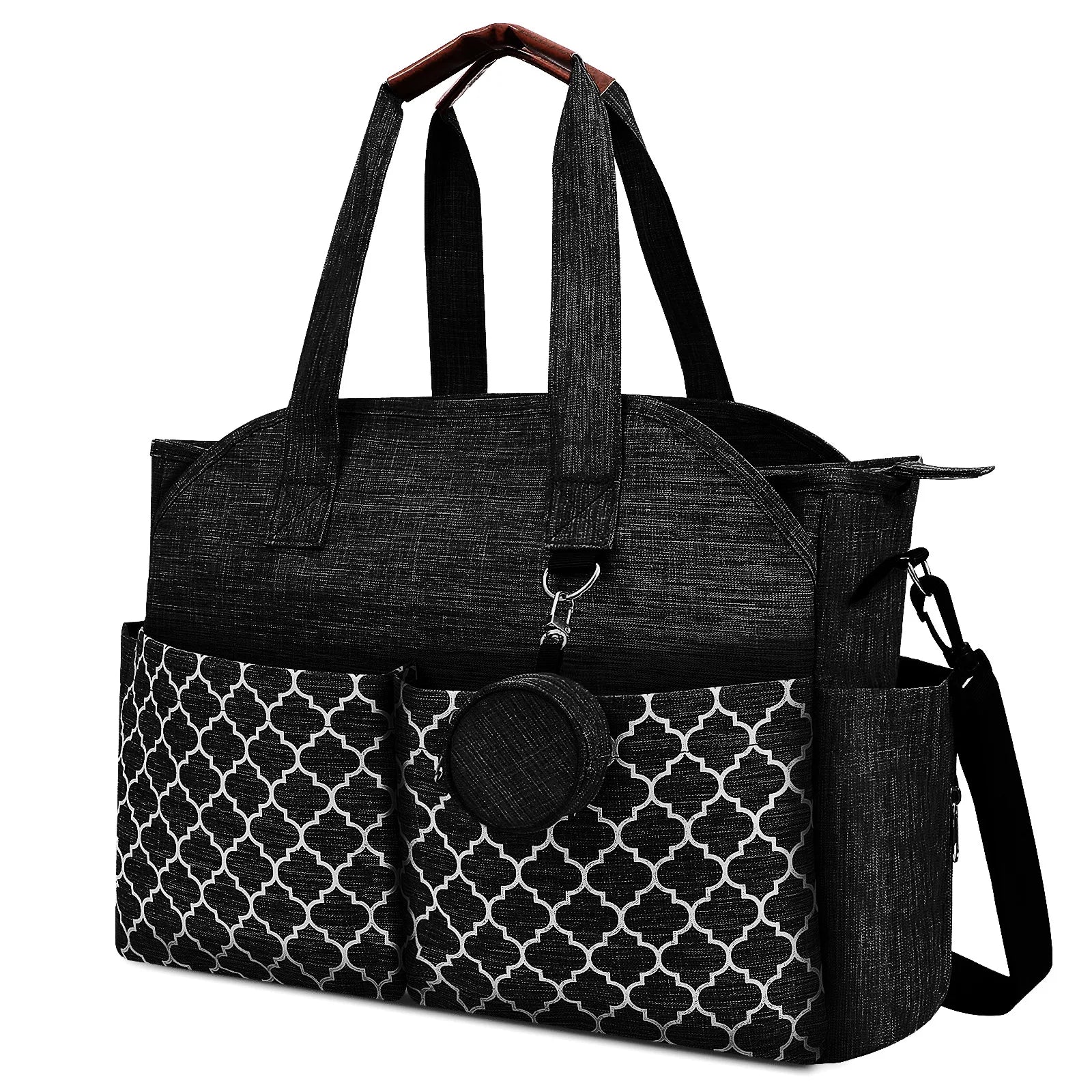 Diaper And Bottle Storage Bag For Strollers 43 By 29 Cm Large Capacity Multifunctional Baby Bag