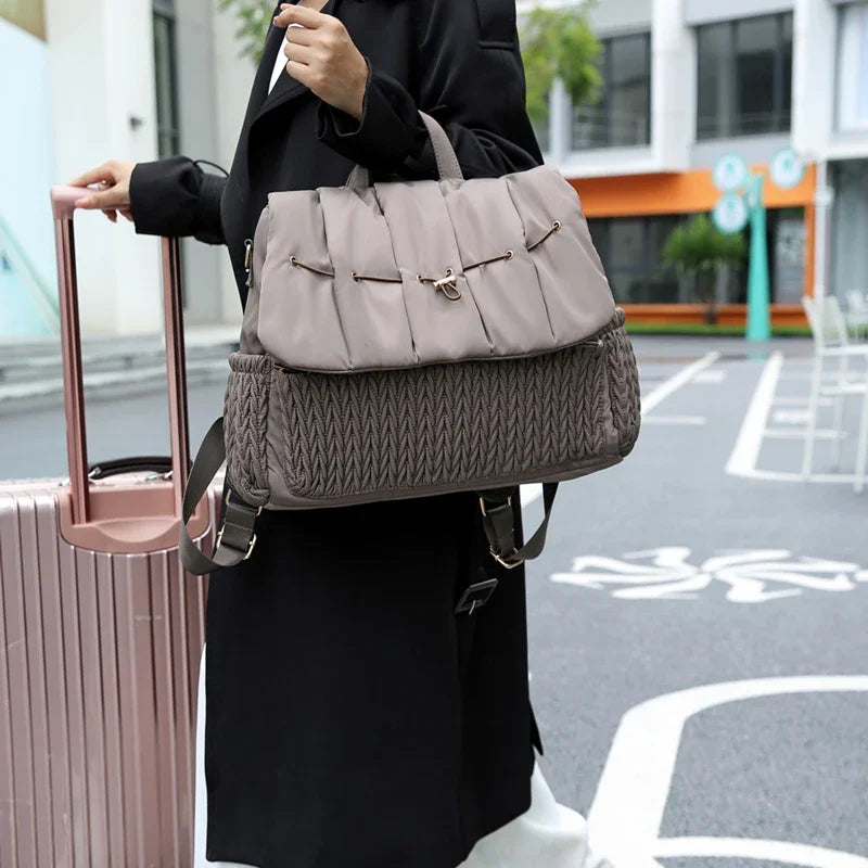 Diaper Bag Large Capacity Diaper Stroller Bag Waterproof Mummy Maternity Nappy Travel Bag Baby Nursing Multifunction Tote Bag