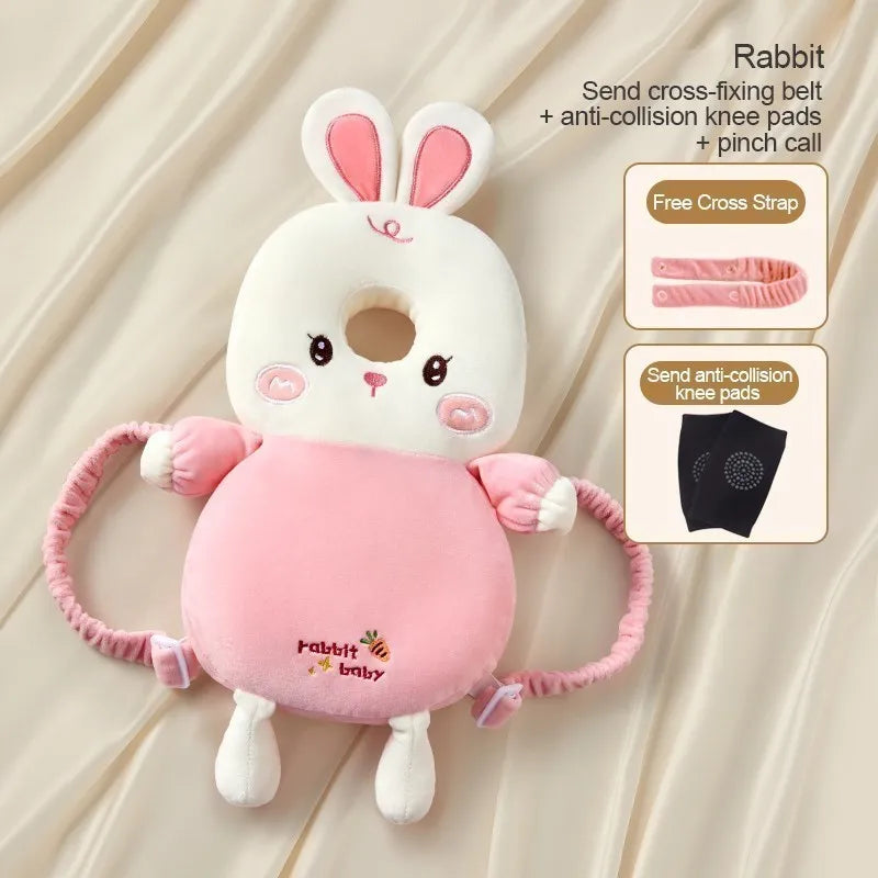 AIBEDILA Newborn Head Back Protector Pillow 33x19x6cm Learn To Walk Anti Fall Headgear