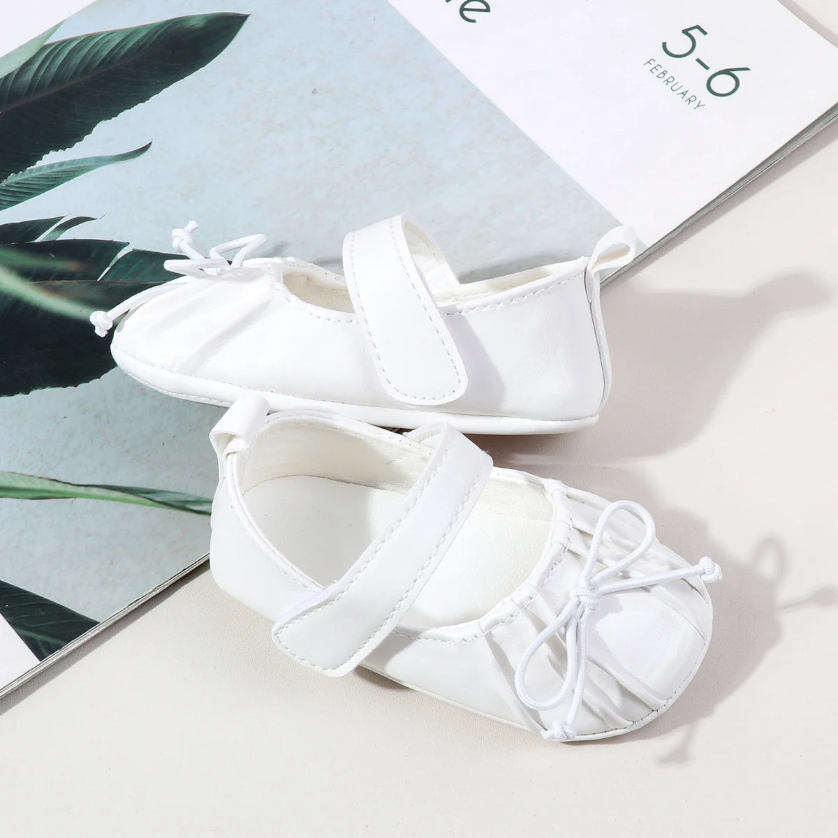 Spring Autumn Baby First Walking Toddler Shoes For 0-18 Months Three Colors High Quality PU Leather And TPR Sole Sweet Design