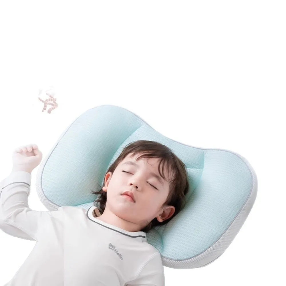 New Reversible Baby Pillow Breathable Comfortable Newborn Pillow Soft Green Baby Sleep Pillow Children
