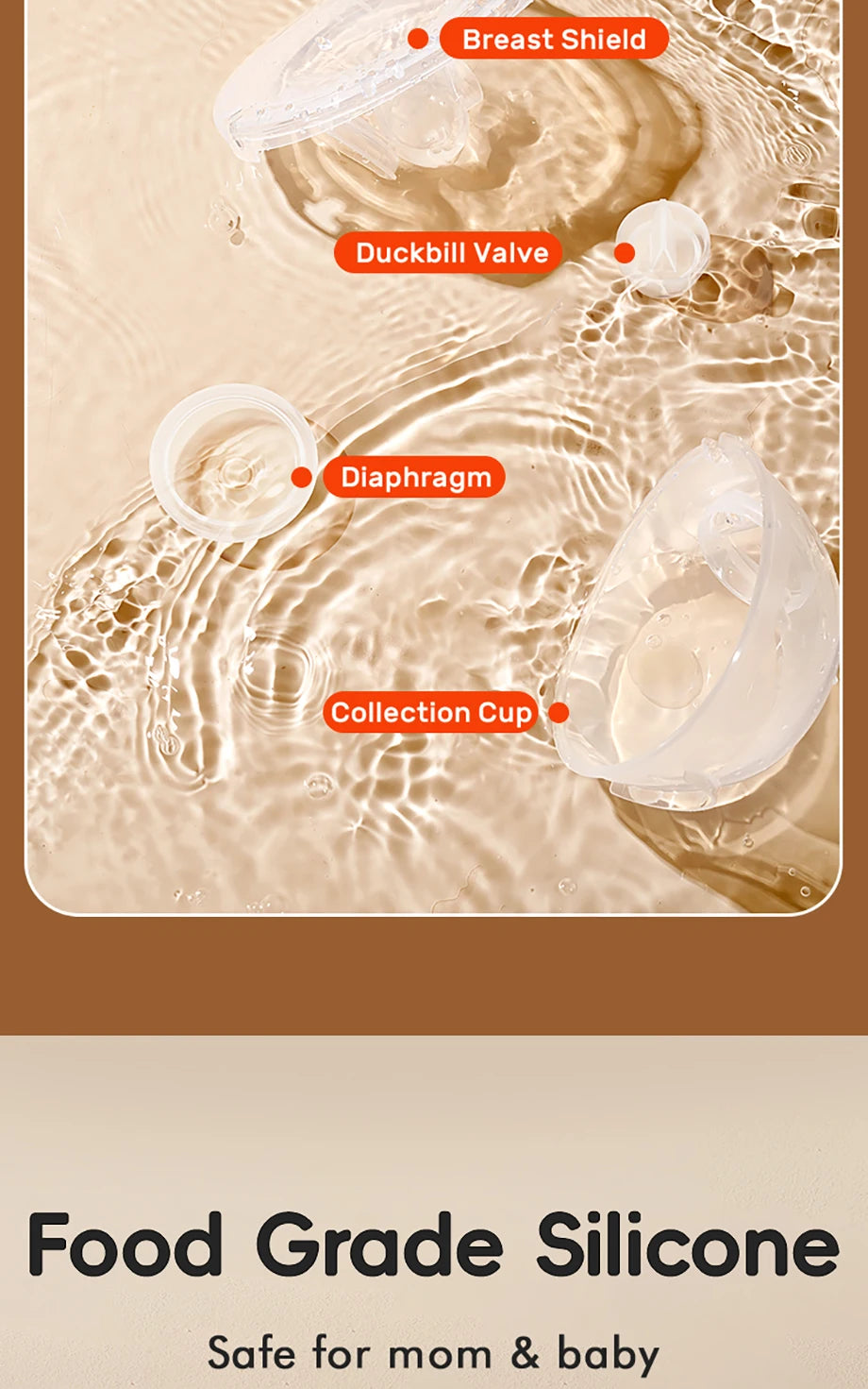 NCVI Hands Free Wearable Breast Pump, Combined with Strong Motor and Wearable Cups, 4 Modes 9 Levels, 21/24/28mm, Low Noise