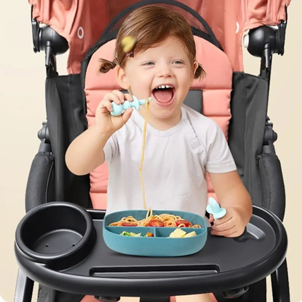 Antislip Stroller Cup Holder Detachable Handy Universal Stroller Tray Multi-purpose Convenient Baby Stroller Cup Holder Toddlers