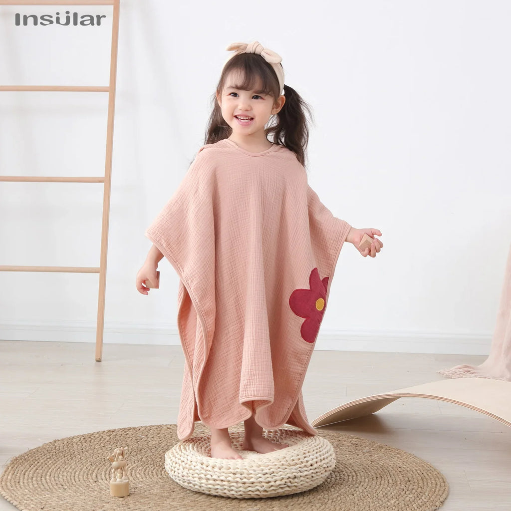 Cartoon Baby Bath Towel Microfiber Cotton Hooded Beach Towel Newborn Cape Towels Soft Poncho Kids Bathing Stuff Infant Washcloth