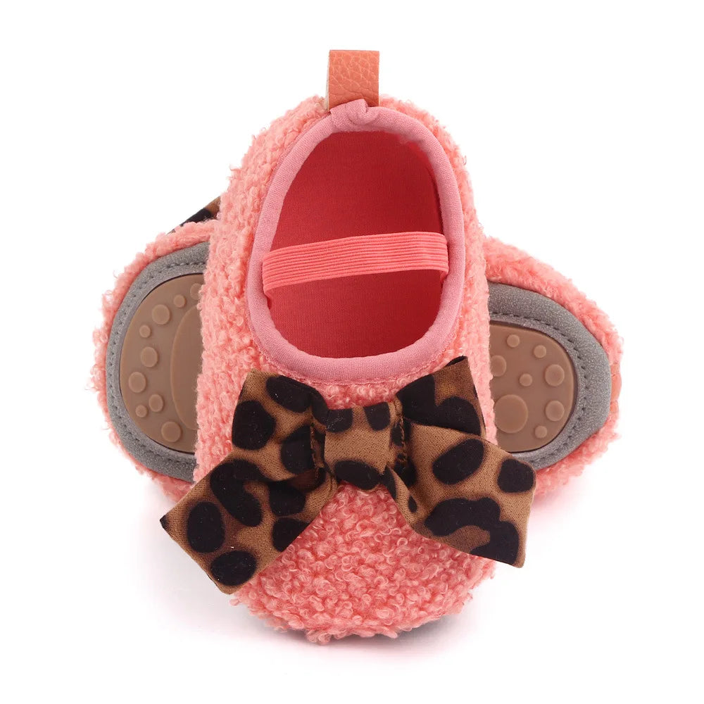 Baby Winter and Autumn Style Multiple Choices High Quality Soft Cotton Warm and Plush Toddler Shoes Anti-slip Sole Prewalking