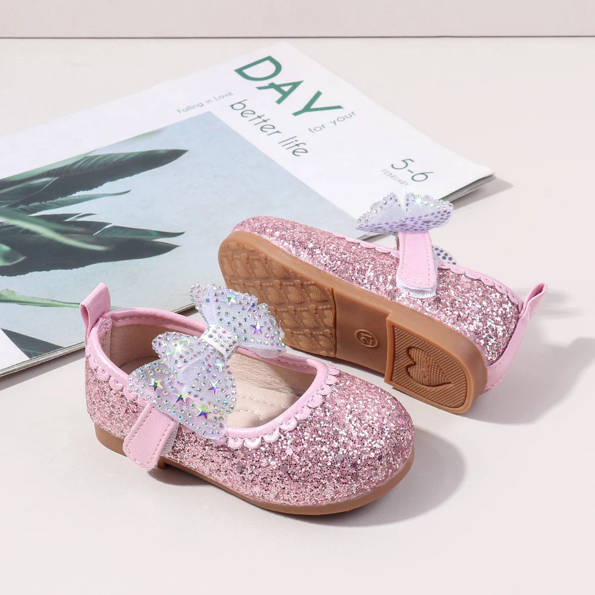 2025 New Summer Autumn Baby Girls First Walking Toddler Shoes Fashion Sequins Baby Girl Sandals For 0-3Y Kids Princess Shoes