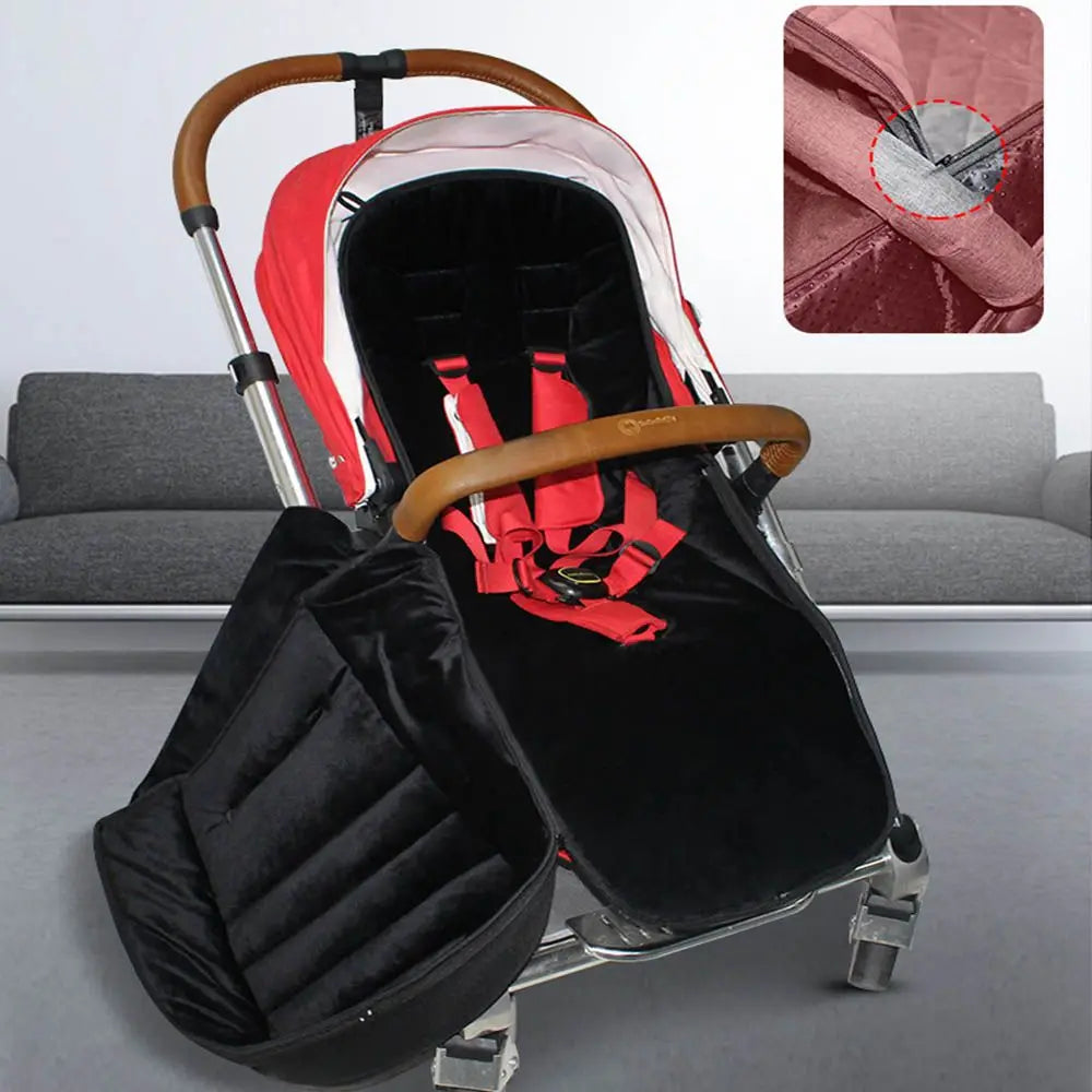 Cushion Thicken Waterproof Stroller Accessories Stroller Sleeping Bag Envelope Sleepsacks Sleep Sacks Pram Warm Footmuff