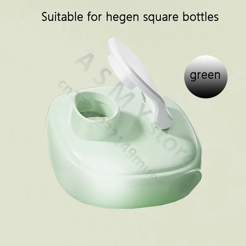 AN PEI Square Bottle Accessories Kit For Hegen Square Bottles With Covers Handle Dust Cover And Straws