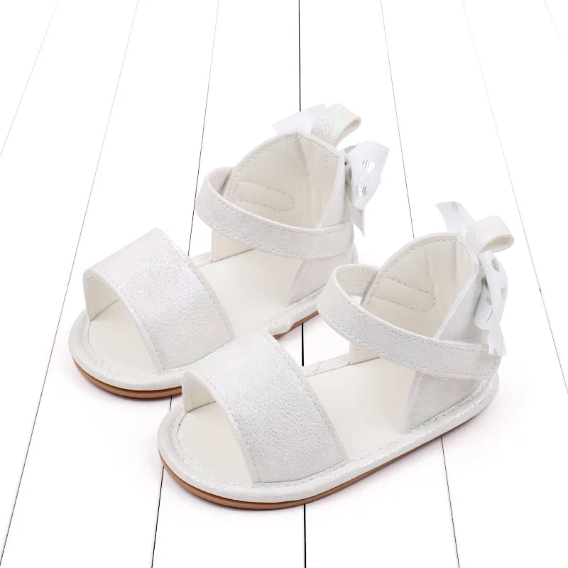 Baby Sandal  Summer New Design Soft PU Beautiful Butterfly Bow High Quality Anti-slip Sole Casual Style New Fashion BJZ3231