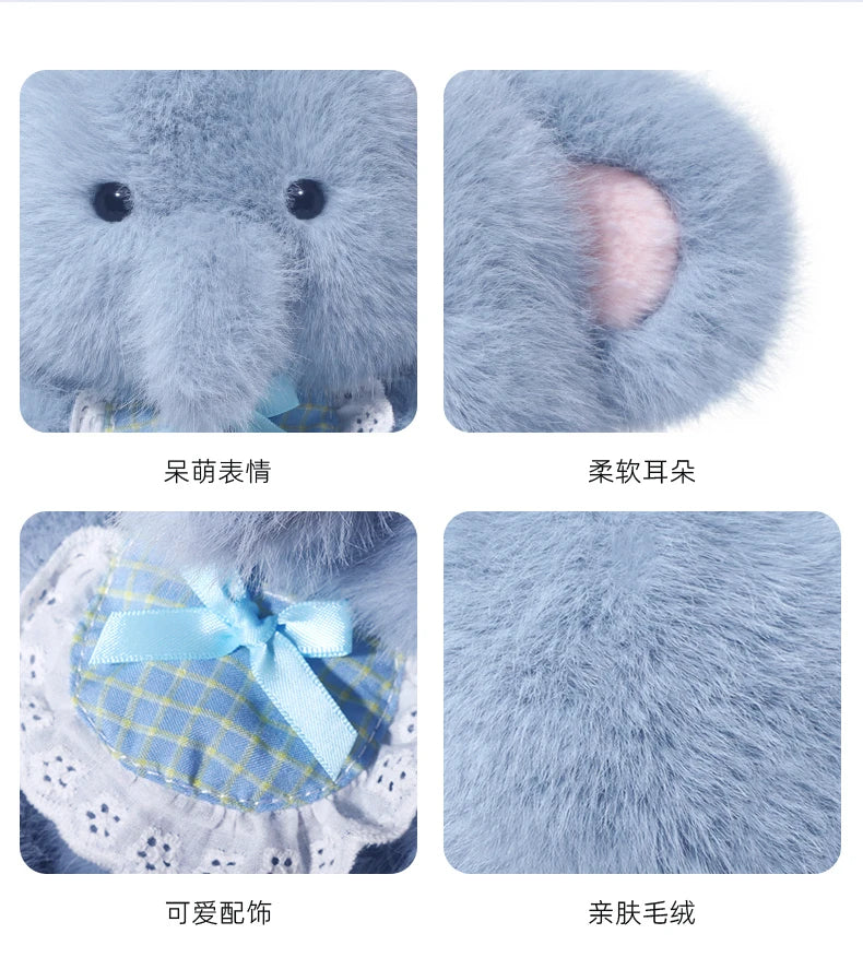 Cuddly Sheep Rabbit Dog Dinosaur Fox Plush Toy for Kids Cute Stuffed Animal Lamb Doll Children's Gift Soft Sleeping Appease Toy